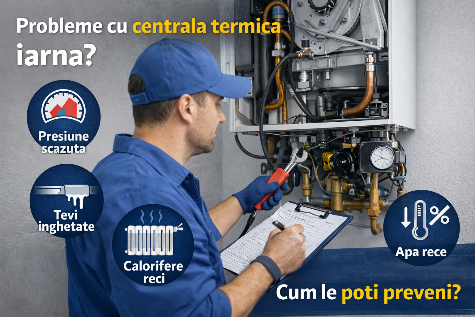 Probleme ale centralelor termice si cum le poti preveni